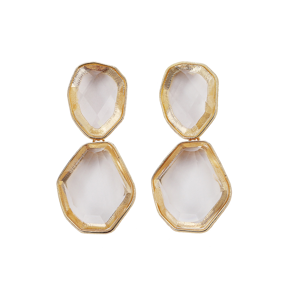 ARETES PIEDRABEL ORO CHIC