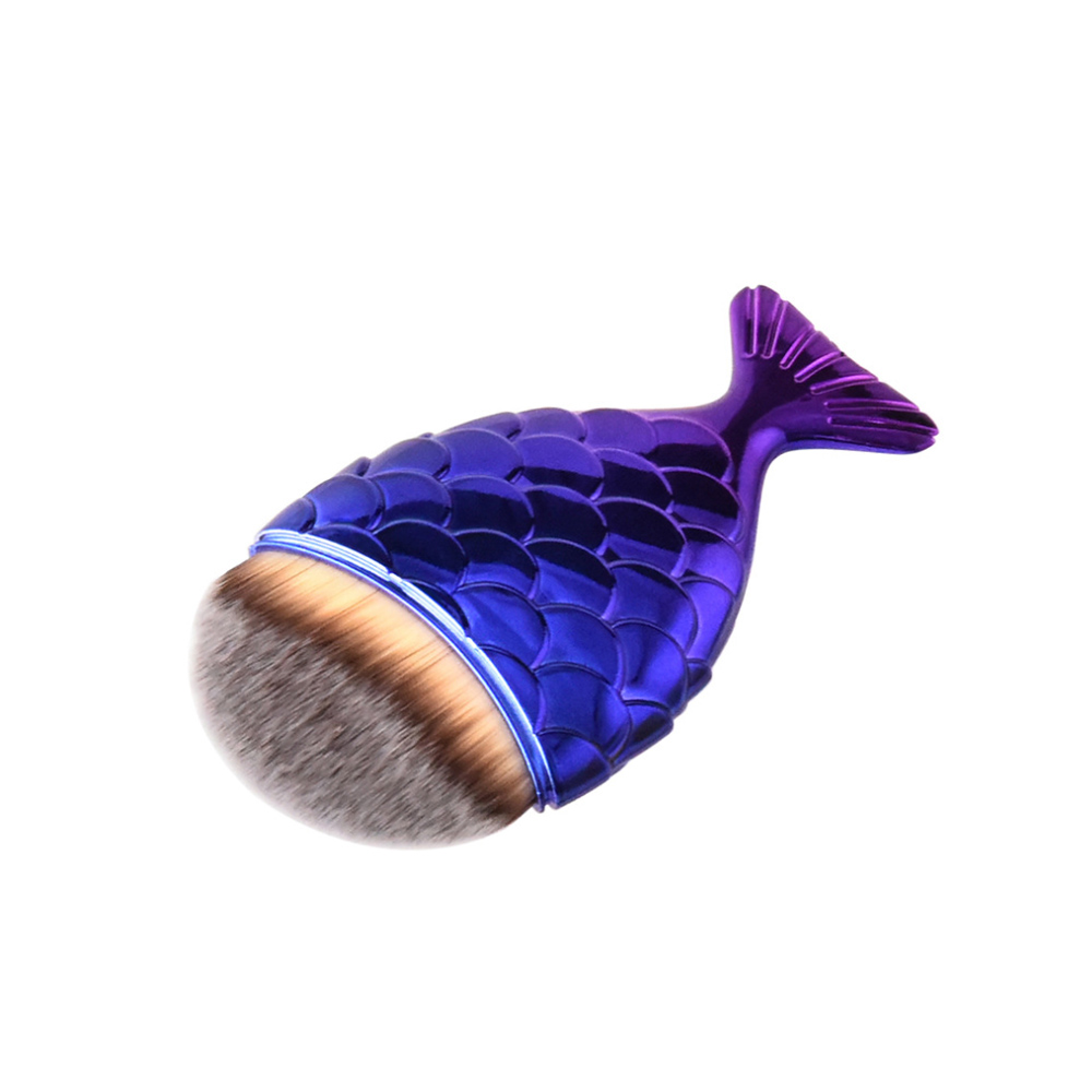 化妆小刷－美人鱼深紫色