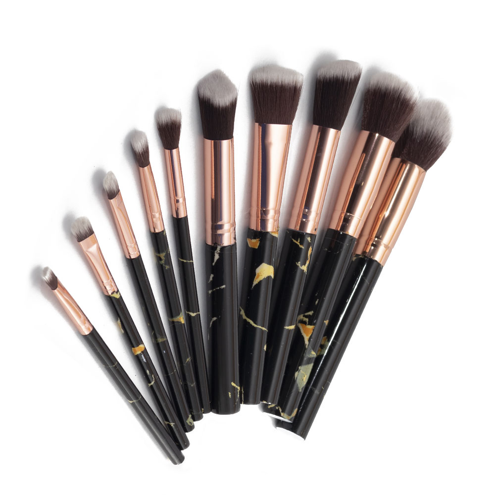 BROCHAS SET X10 ORO ROSA