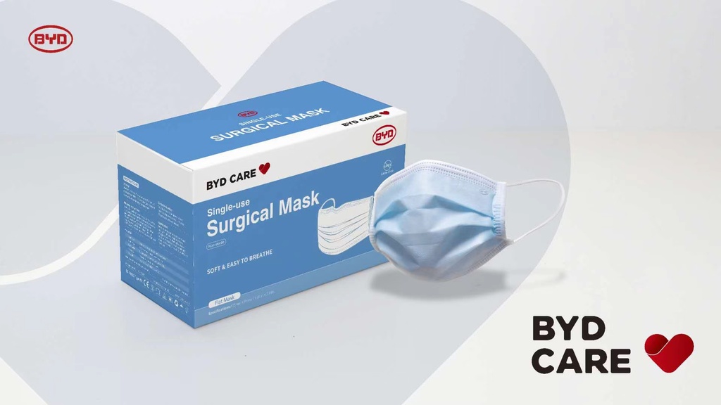 BYD - MASCARILLA DESECHABLE 50U.