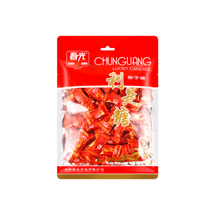 CG COCONUT FLAVOR CANDY (LUCKY CANY) 2500G