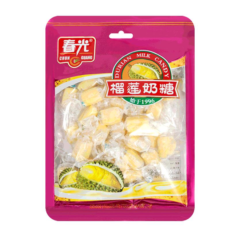CG CARAMEL DURIAN FLAVOR 160G