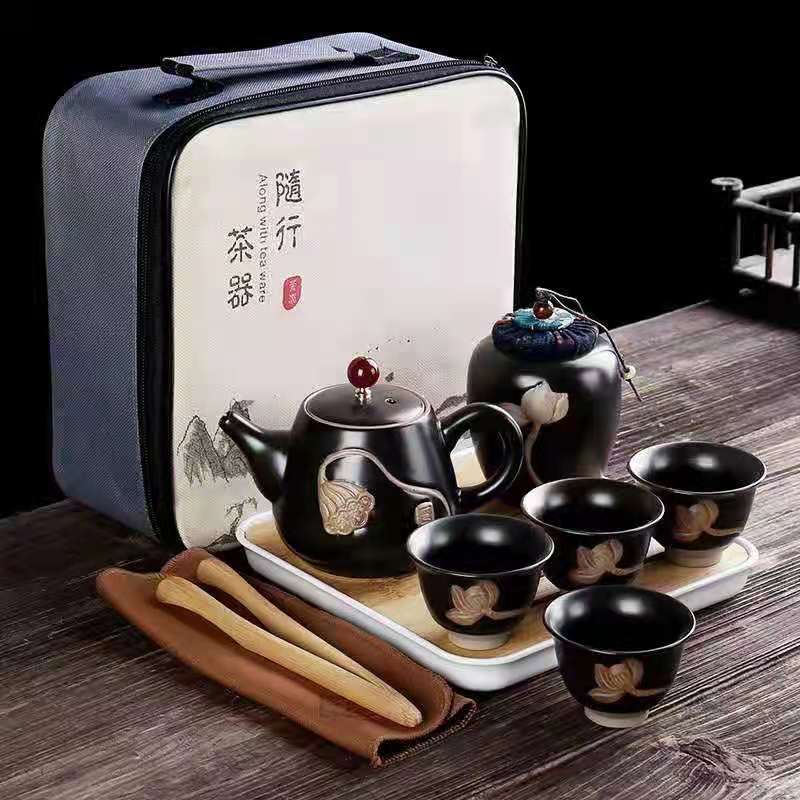 茶具 复古茶具旅行套装