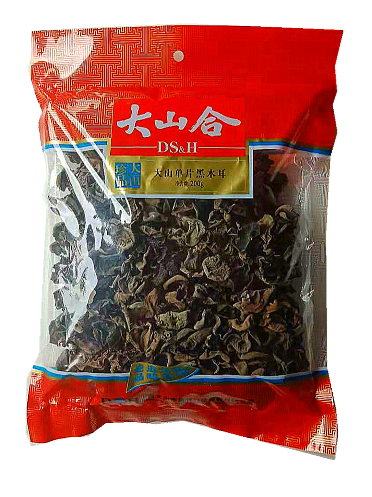 大山合 单片黑木耳 特级 500克