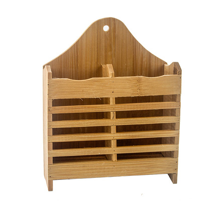 竹制筷笼 - 双格