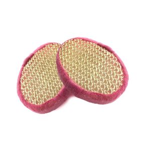 天然粉色洗澡海绵擦