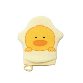 黄小鸭儿童搓澡巾手套