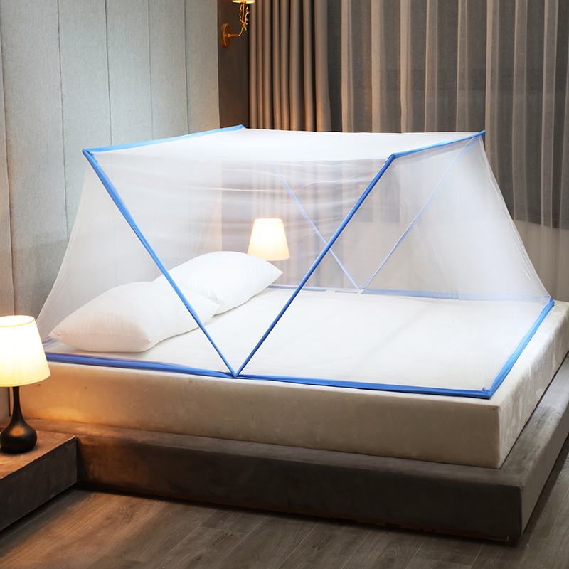BLUE MOSQUITO NET - SINGLE MATTRESS