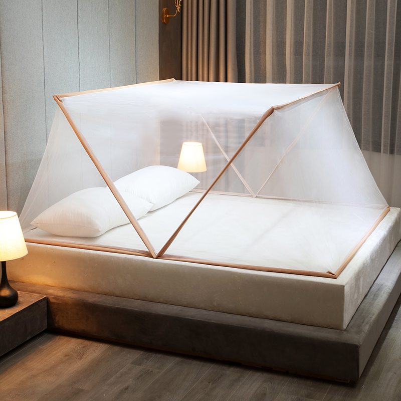 BROWN MOSQUITO NET - QUEEN MATTRESS