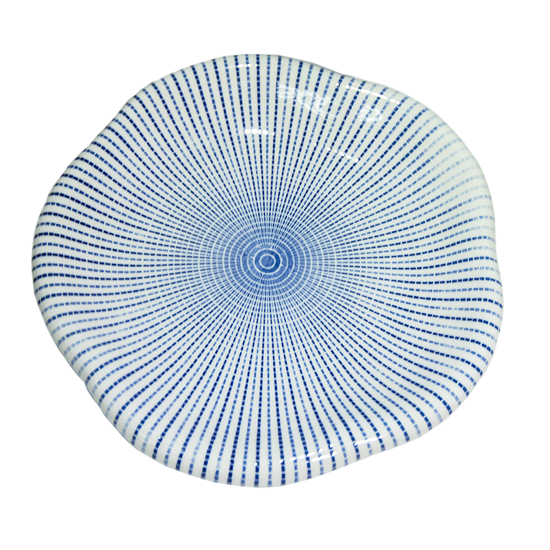 NIPON - PLATO PENTAGONO ESTILO CLÁSICO 8"