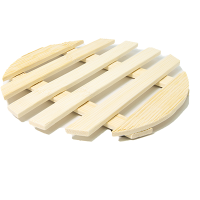 竹制 圆形隔热垫