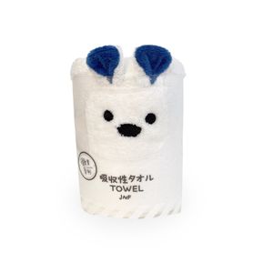 SMALL WHITE BEAR TOWEL