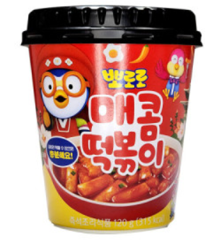 TTEOKBOKKI PORORO WITH SPICES 120G