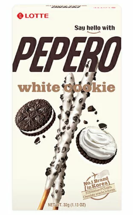 PEPERO COOKIE BAR WITH WHITE CHOCOLATE 37G