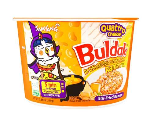 SAMYANG FIDEOS INSTANTÁNEOS PICANTE DE POLLO QUESO 110G