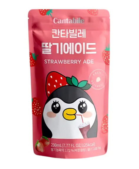 CANTABILE STRAWBERRY FLAVOR DRINK 230ML