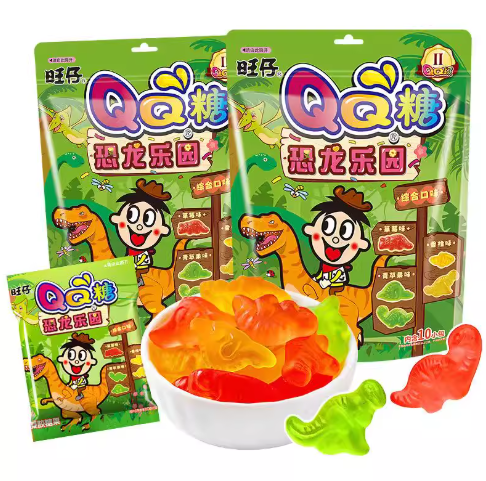 旺旺 旺旺QQ糖 恐龙型 28G