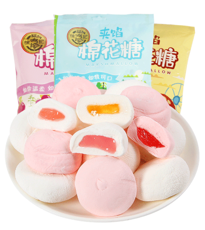 XFJ DULCE MARSHMALLOW ARANDANO  64G