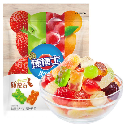 XFJ DULCE BLANDO ENSALADA DE FRUTA  60G