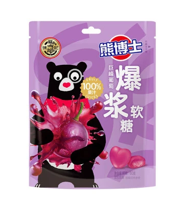 XFJ CHEWY CANDY (DULCE MASTICABLE) MELOCOTON 60G