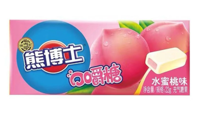 XFJ CHEWY CANDY PEACH 22G