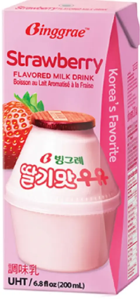 BGR DAIRY DRINK STRAWBERRY FLAVOR 200ML