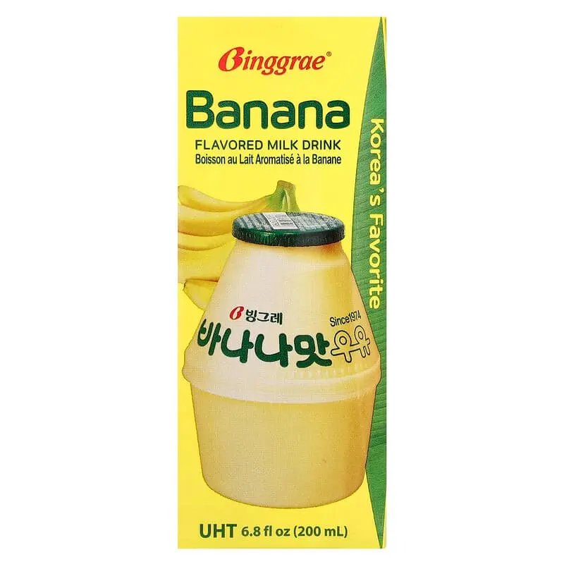 BGR BANANA FLAVOR DAIRY DRINK 200ML