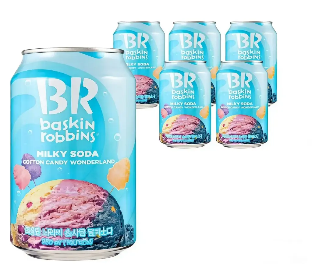 OKF DAIRY DRINK COTTON SUGAR FLAVOR 350ML
