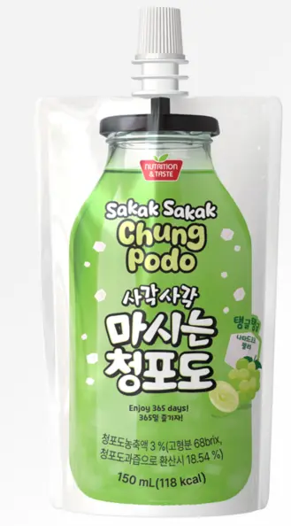 韩国 SAKAK SAKAK 青葡萄味饮料 150ml