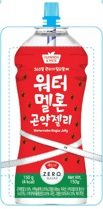 KJC DRINK WITH KONJAC GEL WATERMELON FLAVOR 150ML