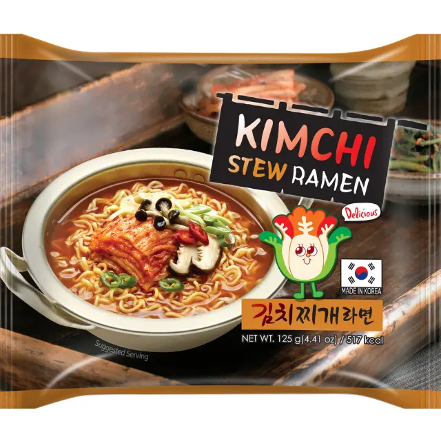 MGW SAUTEED RAMEN NOODLES KIMCHI FLAVOR 125G