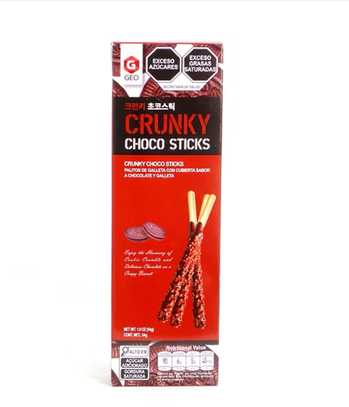 GEO BARRA CON CHOCOLATE CRUJIENTE  54G