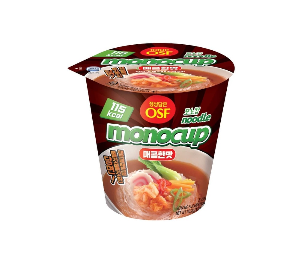 OSF FIDEOS RAMEN TIPO JAPCHAE EN VASO  37G