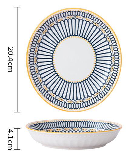 [B2CN-PES44] PES44-8 PULGADA PLATO FLOWER