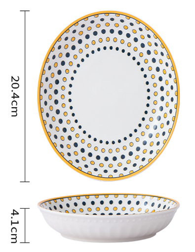 [B2CN-PES46] PES46-8 PULGADA PLATO CIRCLE