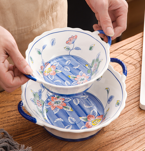 [B2CN-PES61] PES61-9.5 INCH CLEMATIS BOWL