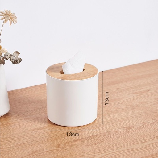 [B3CN-TA5-1-61] TA5-1-61 ROUND TISSUE BOX 13.5*13.5*13