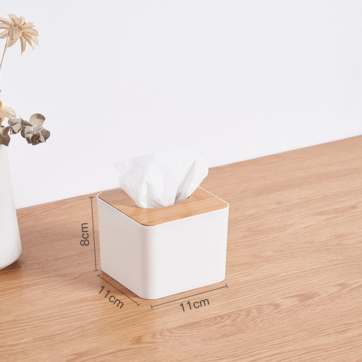 [B3CN-TA5-1-62] TA5-1-62 SQUARE TISSUE BOX 11*11*8.5