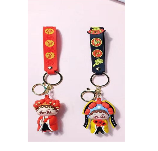 [B3CN-TA84-16] TA84-16 BEIJING OPERA KEYCHAIN ​​