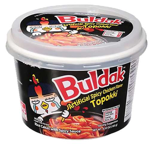 [A7KR-SY13] BULDAK HOT CHICKEN FLAVORED TOPOKKI 185G