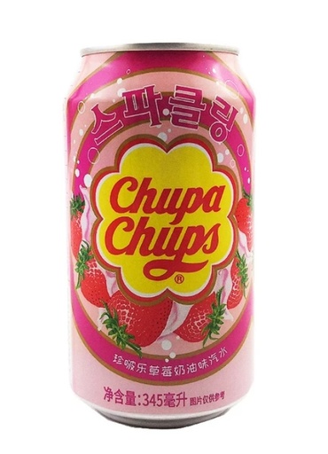 [A5KR-CC03] CHUPACHUPS ESPUMOSO SABOR FRESA 345ML