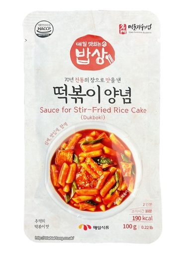 [A4KR-MF01] 韩国 每日食品元祖炒年糕调味料 100g