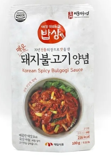 [A4KR-MF03] SALSA BULGOGI PICANTE COREANA 100G*12*3 100G