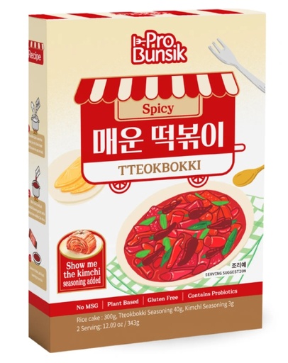 [A7KR-PBS02] PROBUNSIK TTEOKBOKKI SPICY 343G