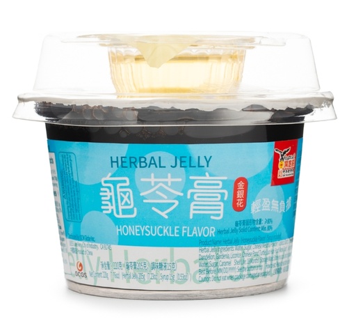 [A5CN-YJQ10] 鹰金钱 冰糖菊花 龟苓膏 220G