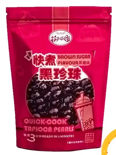 [A7CN-HWJ04] HWJ FAST COOKING TAPIOCA PEARLS SWEET FLAVOR 250G