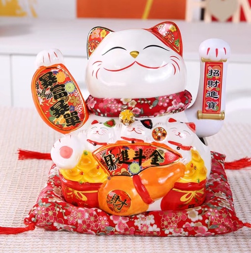 [B4CN-G1-20] G1-20 招财猫11寸可插电装电池