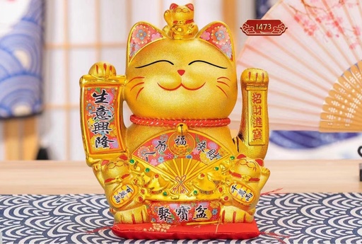[B4CN-G1-24] G1-24 招财猫11寸可插电装电池