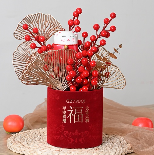 [B4CN-G1-26] G1-26 福桶摆件 12*12*35CM