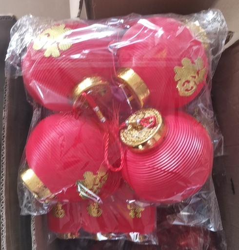 [B5CN-G7-7] G7-7 灯笼 一包4个直径13CM